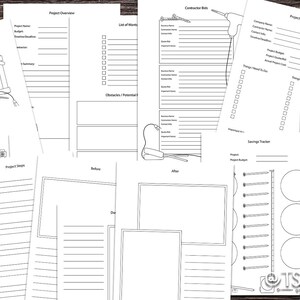 Creativity and Brainstorming Printable Planner Bundle Planning Tools ...