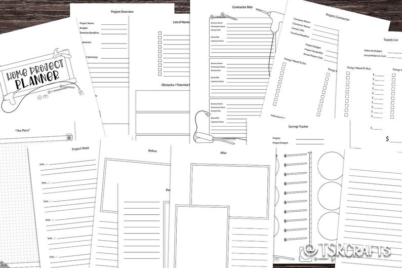 Creativity and Brainstorming Printable Planner Bundle Planning Tools ...