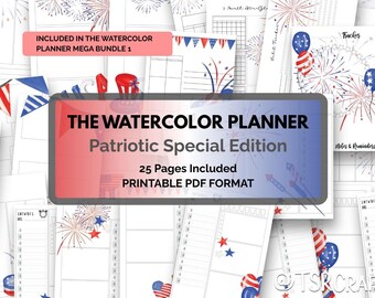 planner inserts printable succulent planner templates digital floral planner for plant lovers watercolor succulents digital planner pages