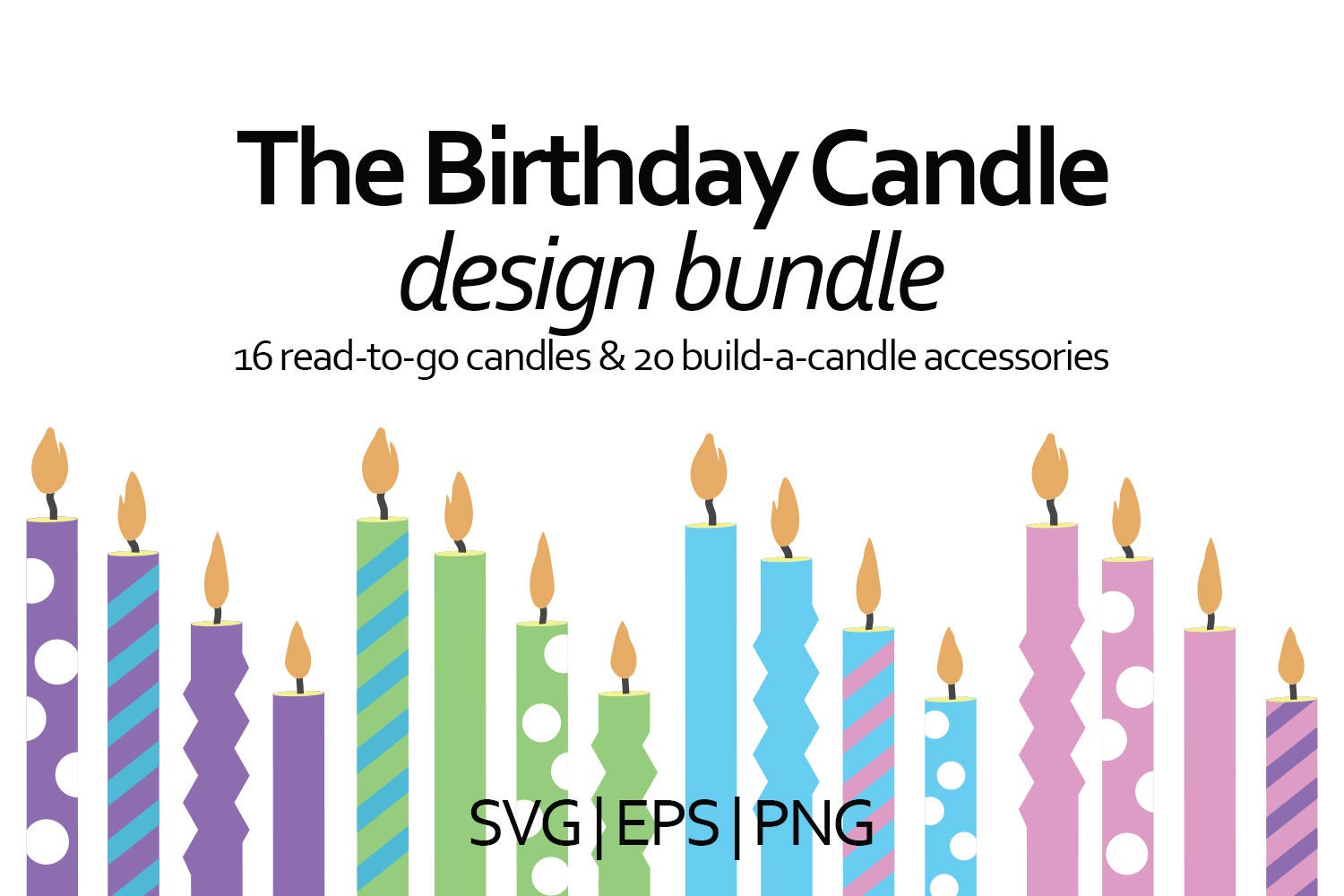 Birthday Candle Template Birthday Candle Template