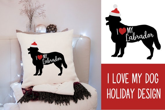 Download Free Christmas Dog Svg Graphic Print Cut Or Use Digitally Etsy SVG DXF Cut File