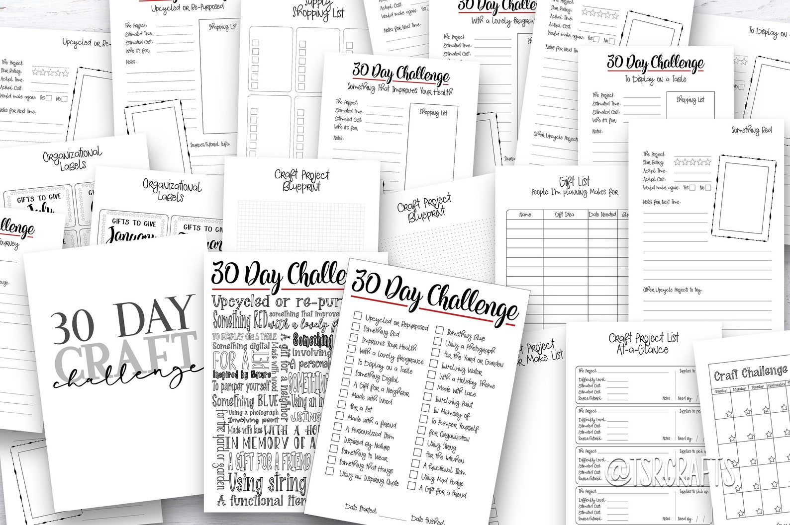 Creativity and Brainstorming Printable Planner Bundle Planning Tools ...