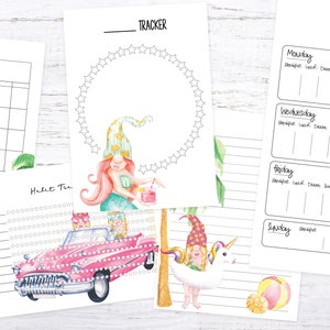 GNOME Planner Mega Bundle: Printable Gnome Planner, Planner Inserts ...