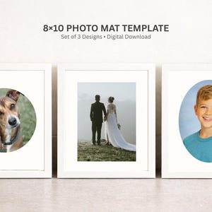 Bilderrahmen Fotomatte SVG Bundle 8x10 Bilderrahmen digitale Fotomatten Scrapbooking Ephemera handgemacht Fotogeschenke Karten anderes Papierhandwerk