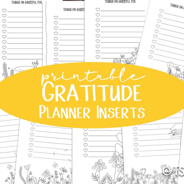 Gratitude Planner - Etsy