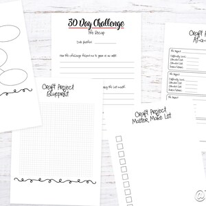 Creativity and Brainstorming Printable Planner Bundle Planning Tools ...
