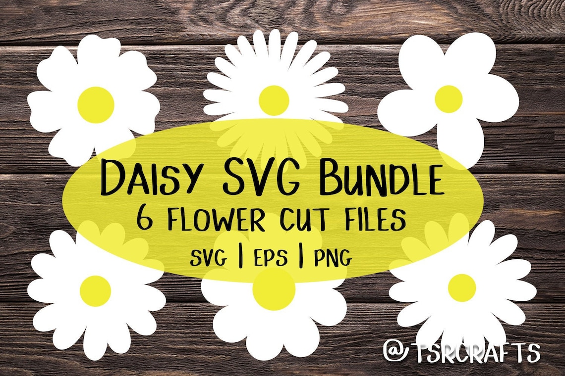 Daisy SVG Bundle / Flower SVG Cut Files Bundle - Etsy