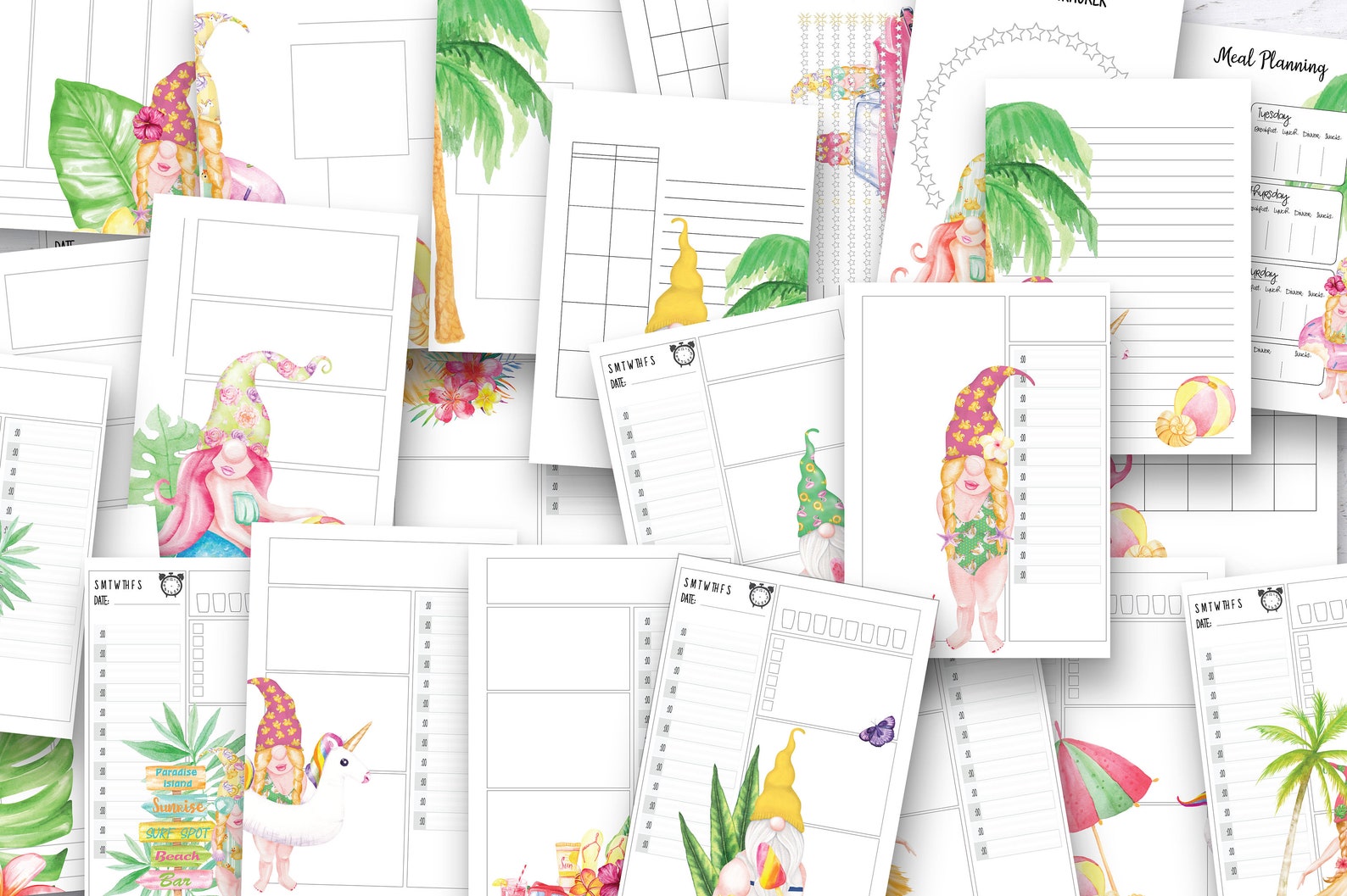 GNOME Planner Mega Bundle: Printable Gnome Planner Planner - Etsy