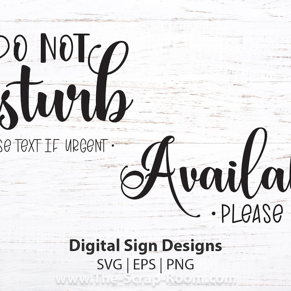 Please Do Not Knock Signs Etsy