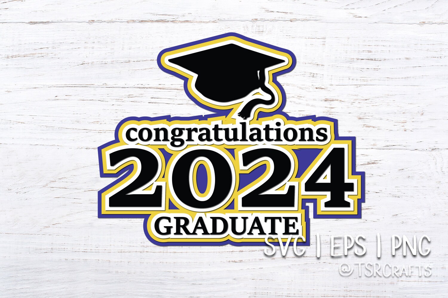 Class of 2024 Mini SVG Bundle Layered svg grad designs Etsy