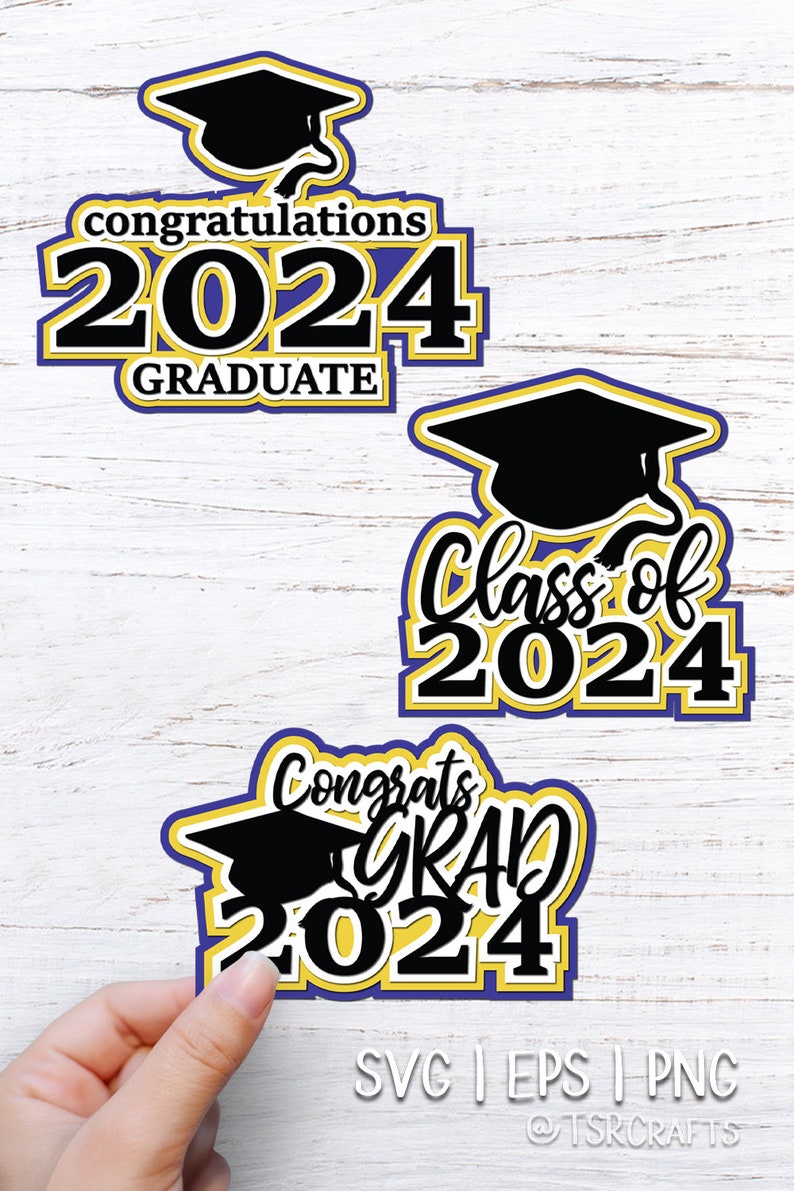 Class of 2025 Mini SVG Bundle Layered Svg Grad Designs Etsy