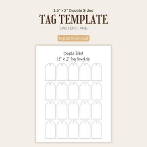 Printable Tag Template Gift Tag Hang Tag Template Blank Tag Printable Tags Editable Design Favor Gift Tag Baby Shower Gift Tag
