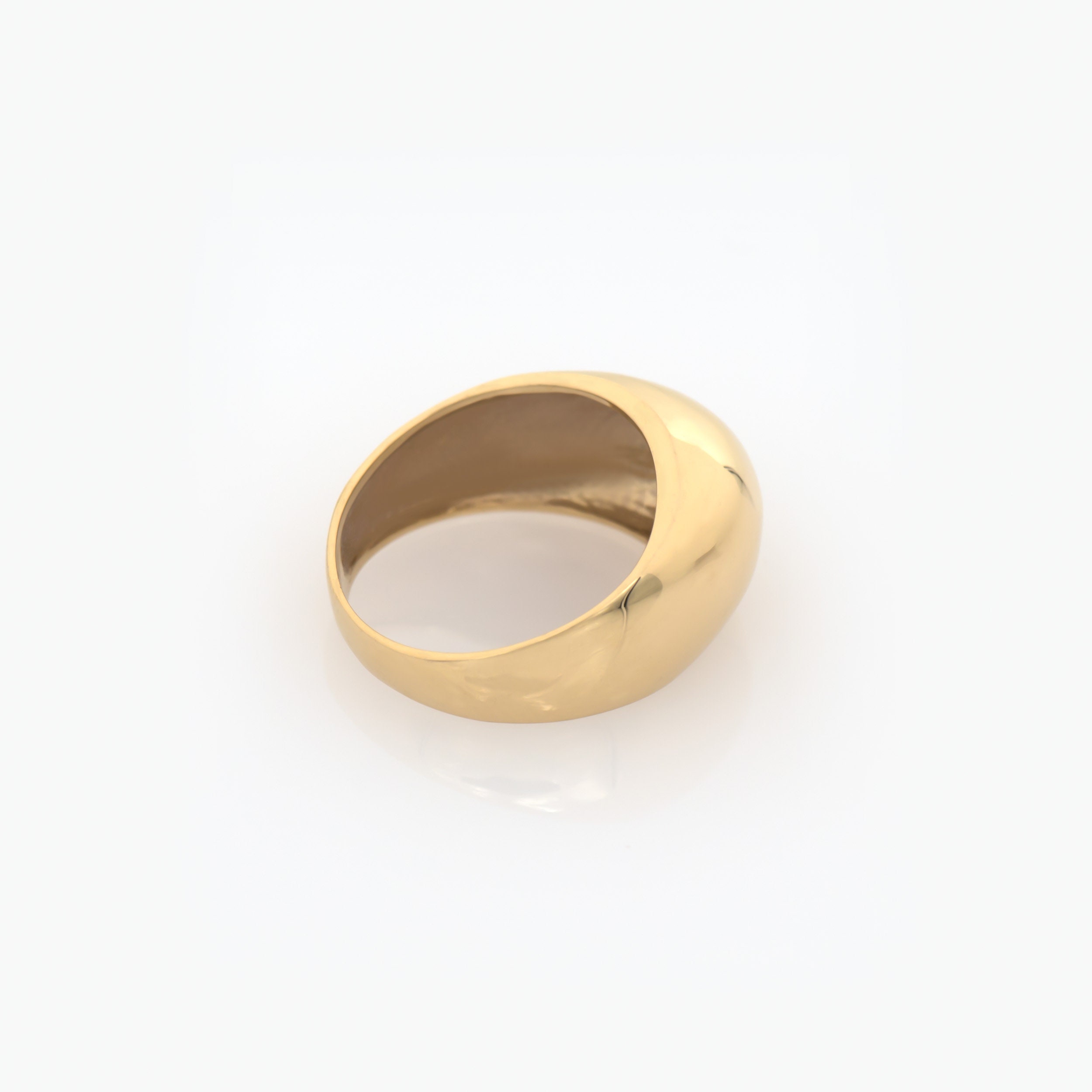14k Gold Dome Ring / Dome Ring Gold / Statement Ring / Gold Ring / 14k
