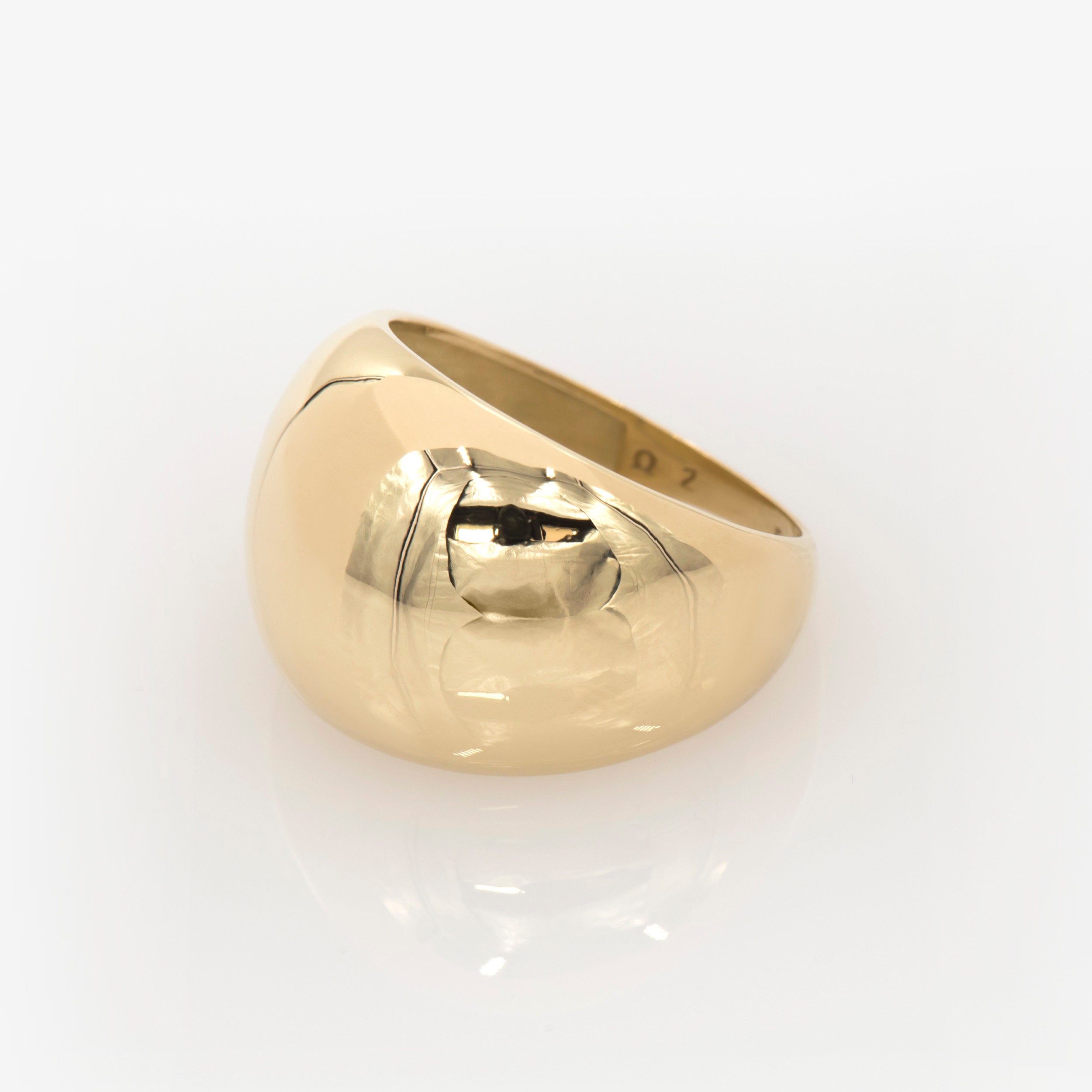 6 Pcs Decorative Silk Scarf Rings Beautiful Unique Woman Clamp Rings  (Golden)