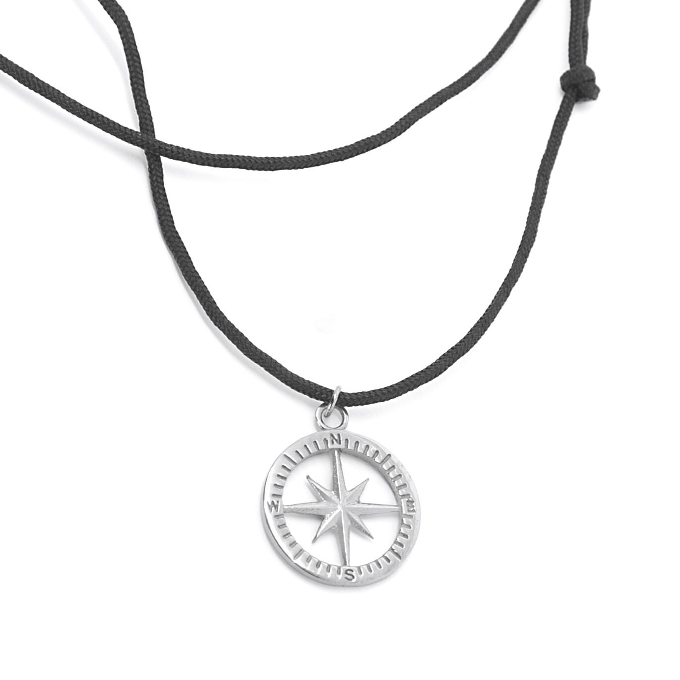 Compass Necklace, Graduation Gift, Nautical Necklace, Mens Pendant