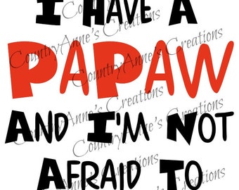 Download Papaw svg | Etsy