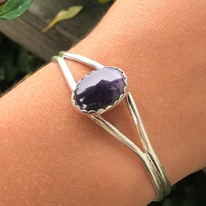 Wampum ovale armband.