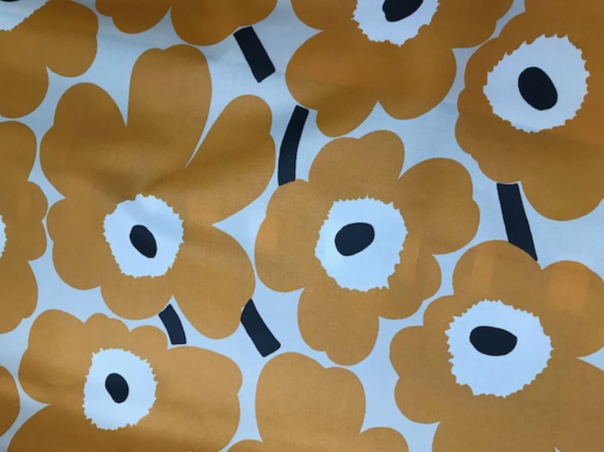 Marimekko Pieni Unikko Acrylic Coated Fabric, 18x56