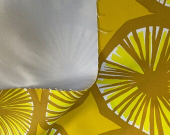 marimekko トレイ　48cm APPELSIINI アッペルシーニ Marimekko Appelsiini, Yellow, Upholstery Cotton Canvas Fabric