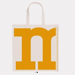 新品 marimekko Notko Logo マリメッコ ロゴ トートバッグ - メルカリ