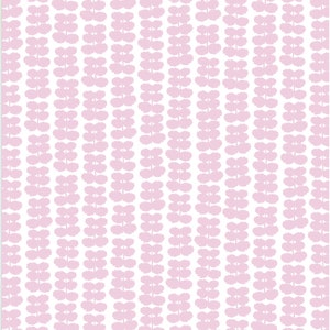 Marimekko Roopertti fabric, sold by half yard, soft purple and white