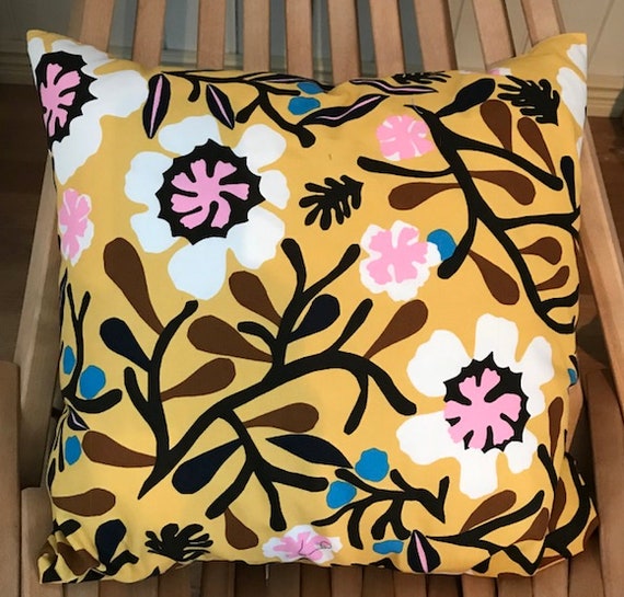 Yellow Mykero Mykero Pillow Cushion Case Cover Many Sizes Etsy