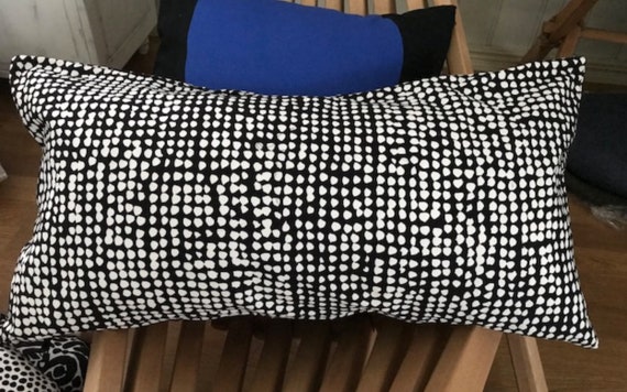 Orkanen bolster pillow case 30x60cm White canvas bolster pillow cover, girl
