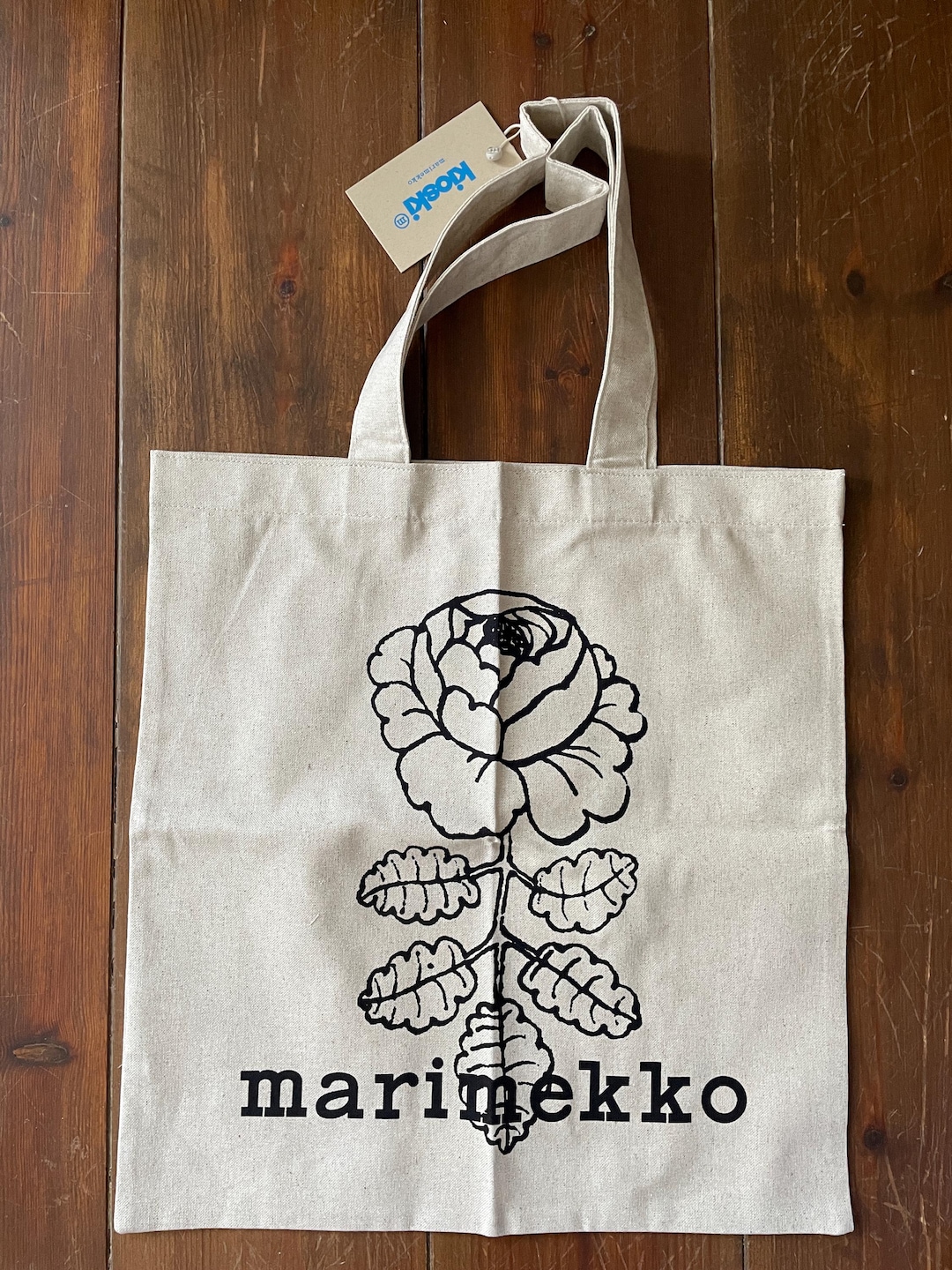 【marimekko】マーライスルース トートバッグ マリメッコ キオスキ マーライスルース キャンバス トートバッグ