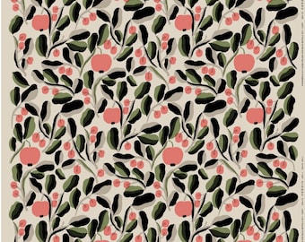 Tela de algodón recubierta de acrílico Marimekko Jaspi, resistente al agua, se vende por medio metro.