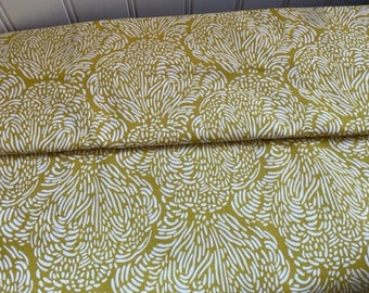 Jäkälä cotton heavy weight fabric from Pentik, Finland,  sold by half yard, 60" wide, fabric from Finland, yellow