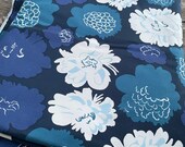 Marimekko satin fabric for clothing, one yard, with slight stretch, from Finland, 92cm x 140cm