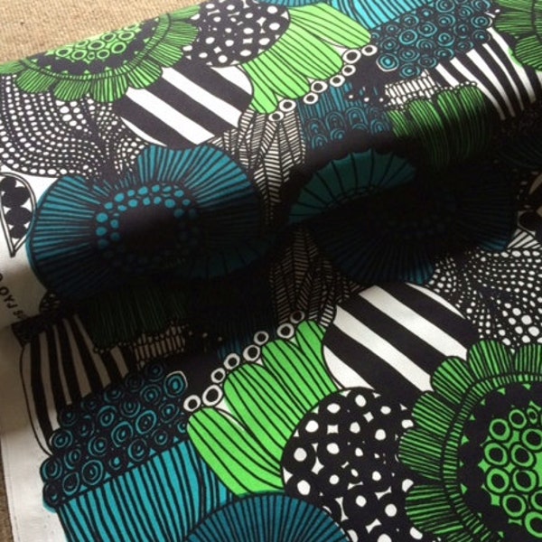 Marimekko Pieni Siirtolapuutarha fabric, small print, sold by half yard , Finland