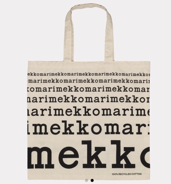 Marimekko logo tote clearance bag