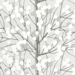 Marimekko White Silver Lumimarja satin fabric, sold by half yard, from Finland