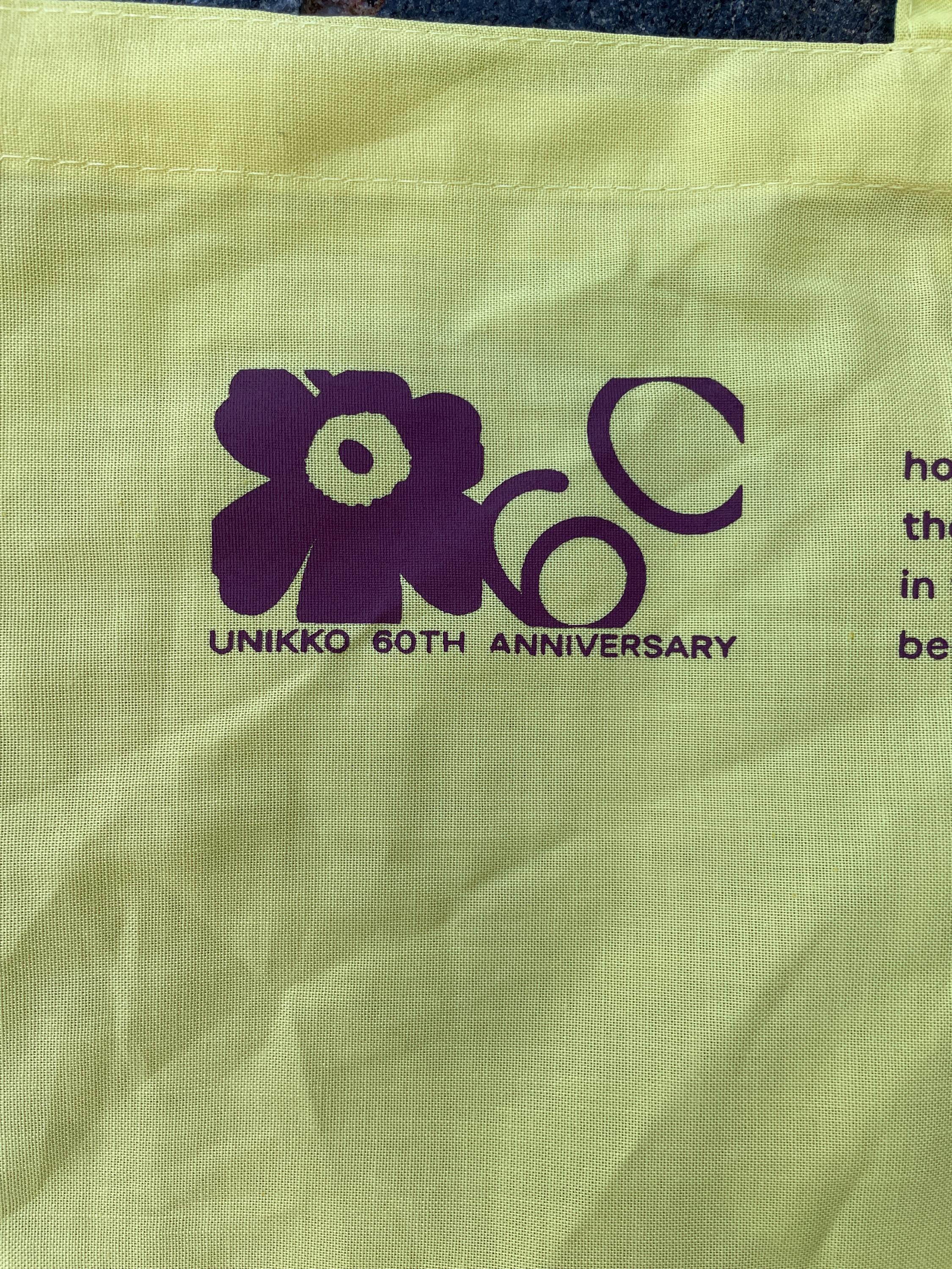 Marimekko Unikko Tote Bag, 60th Anniversary Bag - Etsy