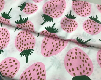 Marimekko Pink Pieni Mansikka Fabric, Sold by Half Yard - Etsy Finland