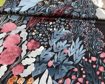 Marimekko Louhi cotton fabric, sold by half yard, 56” wide, Finland