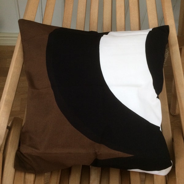 Kaivo pillow cover, cushion case,  40cm, 16", handmade from Marimekko fabric, from Finland