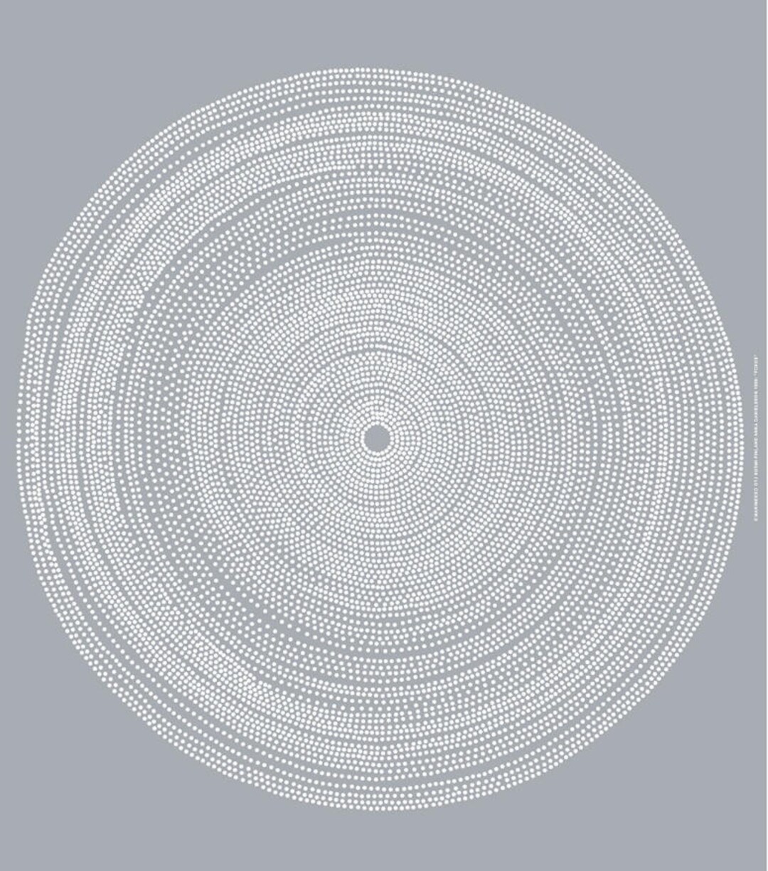 Marimekko Fokus, Gray and White, 165cm Long and 140m Wide, One  
