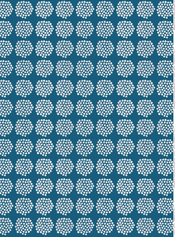 Marimekko Blue Puketti Oil Cloth Fabric Sold By Half Yard Etsy Marimekko Blue Puketti Oil Cloth Fabric Sold By Half Yard Etsy