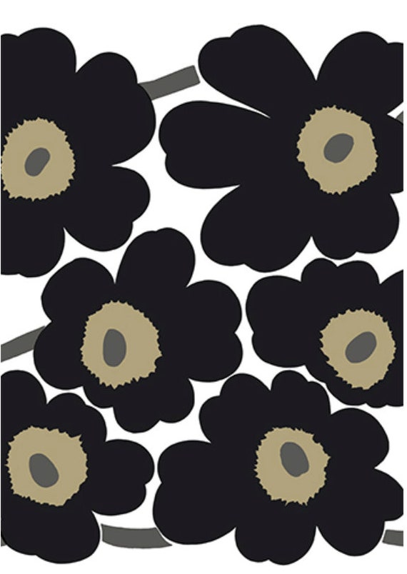 Marimekko Unikko, Rasymatto, Kuusikossa Post Cards, Set of 6