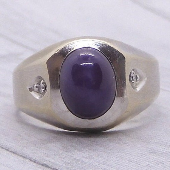 Purple Star Sapphire - Oval 3.57 Ct. #S3024