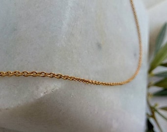 アクセサリー NEEDIS K18 Yellow Gold Necklace 50cm K18 YELLOW GOLD | NEEDIS