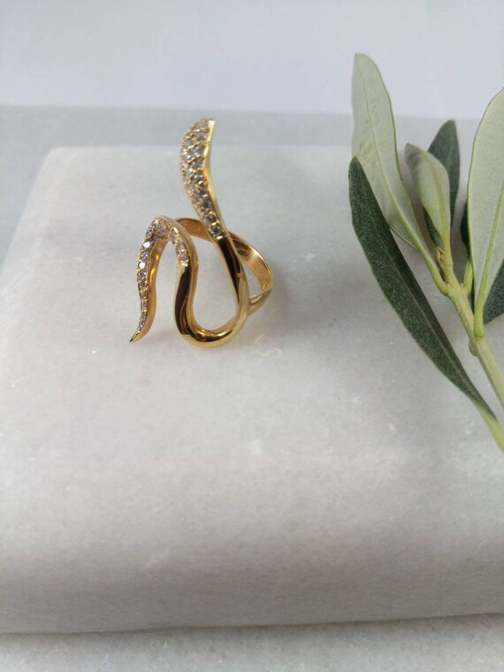 K14 Ring,unique Design Jewellery,snake Ring,minimalist Gold Ring,gifts for Her,anniversary Present,birthday Present for Her - Etsy K14 Ring,unique Design Jewellery,snake Ring,minimalist Gold Ring,gifts for Her,anniversary Present,birthday Present for Her - Etsy