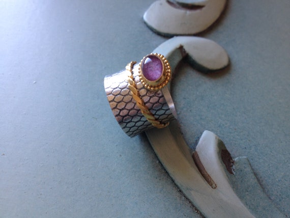 Anti stress ring,Spinner ring,Ruby ring,Spinning … - image 4