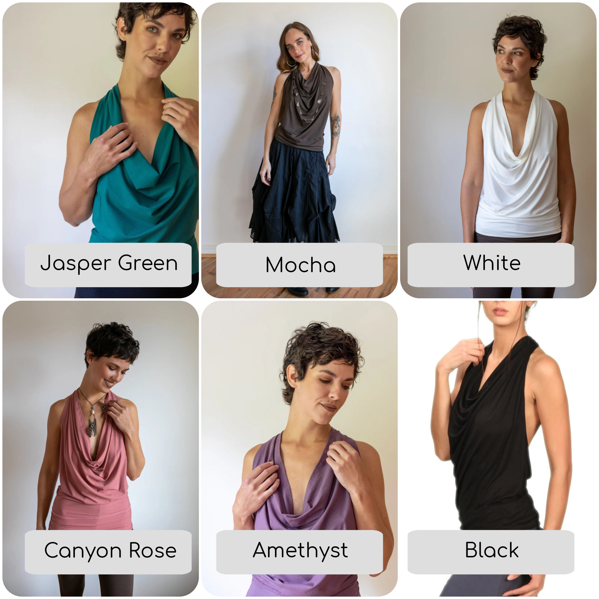 売れ筋商品|||ウィ ウォー ワット カットソー トップス レディース Women's Halter Neck Corset Top Ivory Halter Neck Corset Top – WeWoreWhat