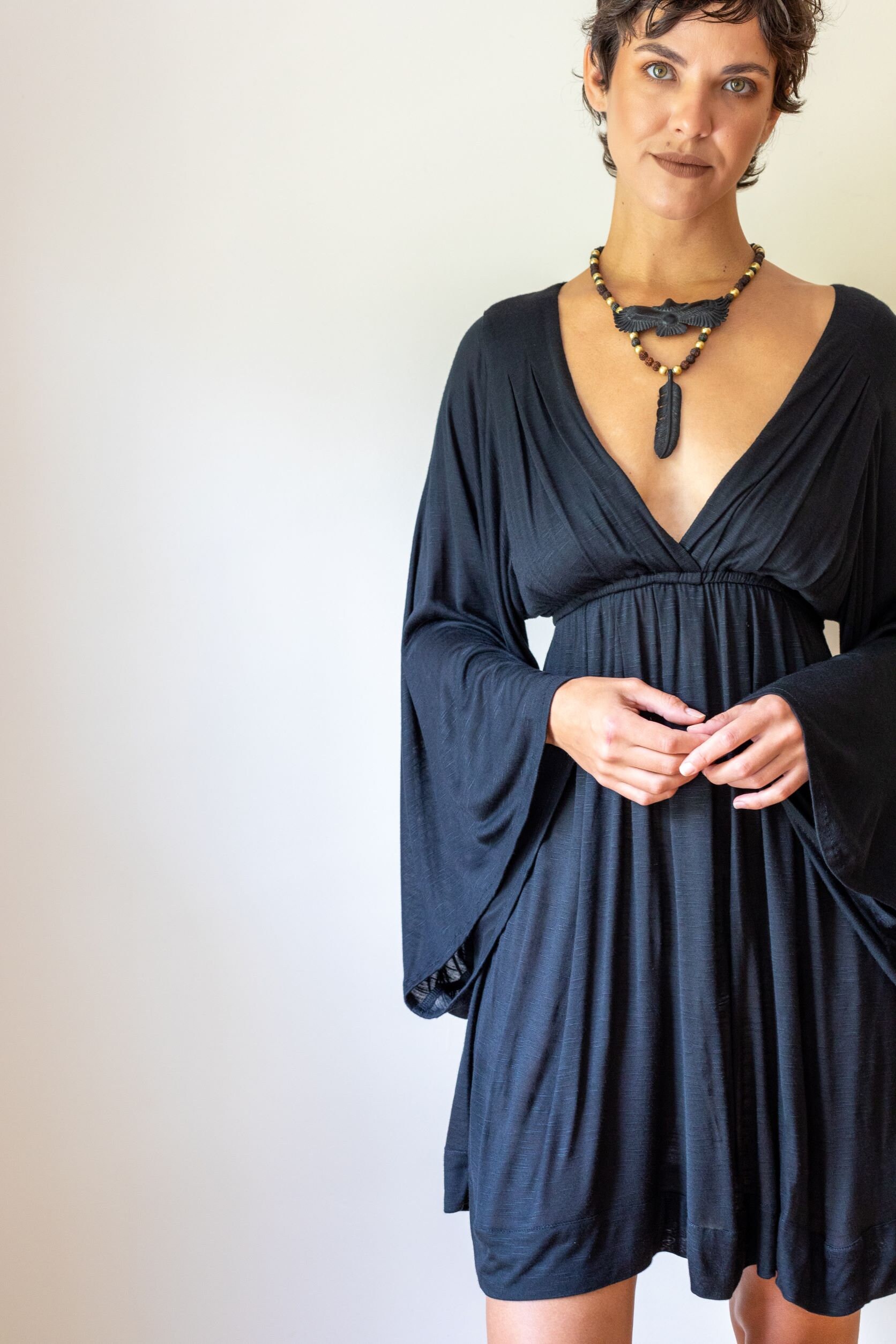 fairy bell sleeve dress 2 Piece Matching Set main image 0