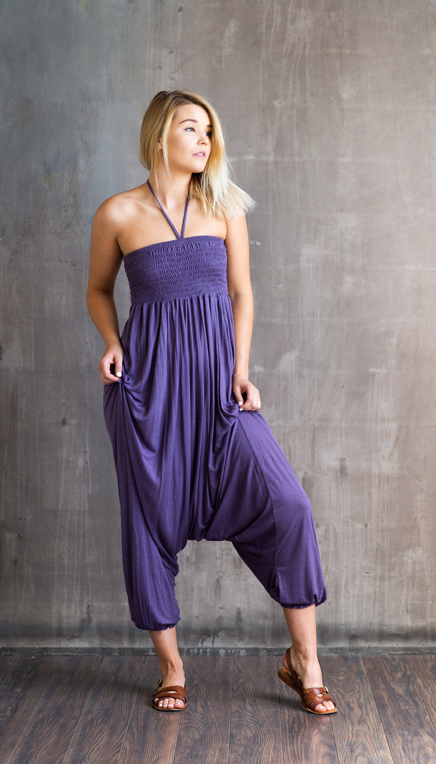 lavender romper womens