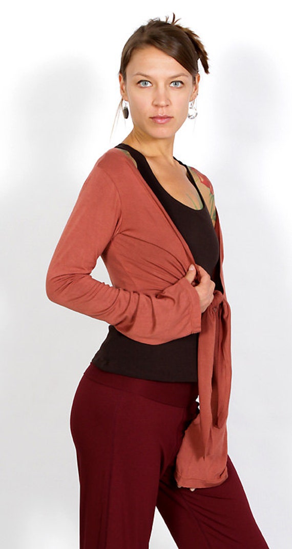 yoga wrap jacket