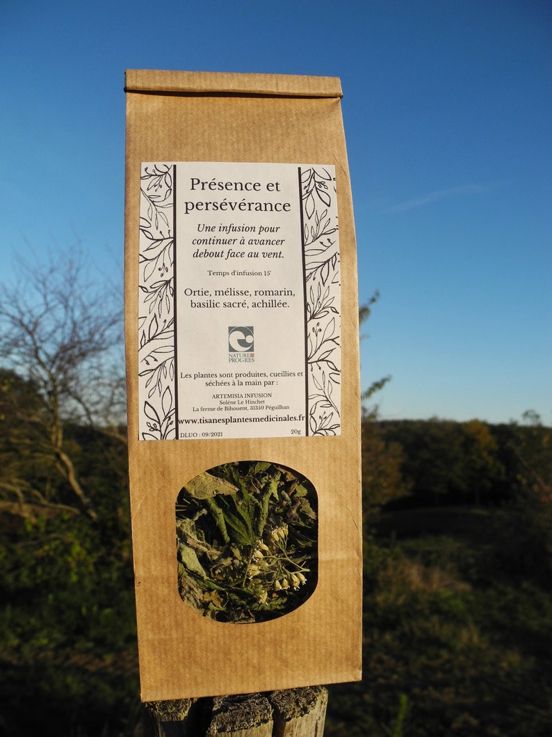 Tisane Présence et persévérance infusion plaisir image 1